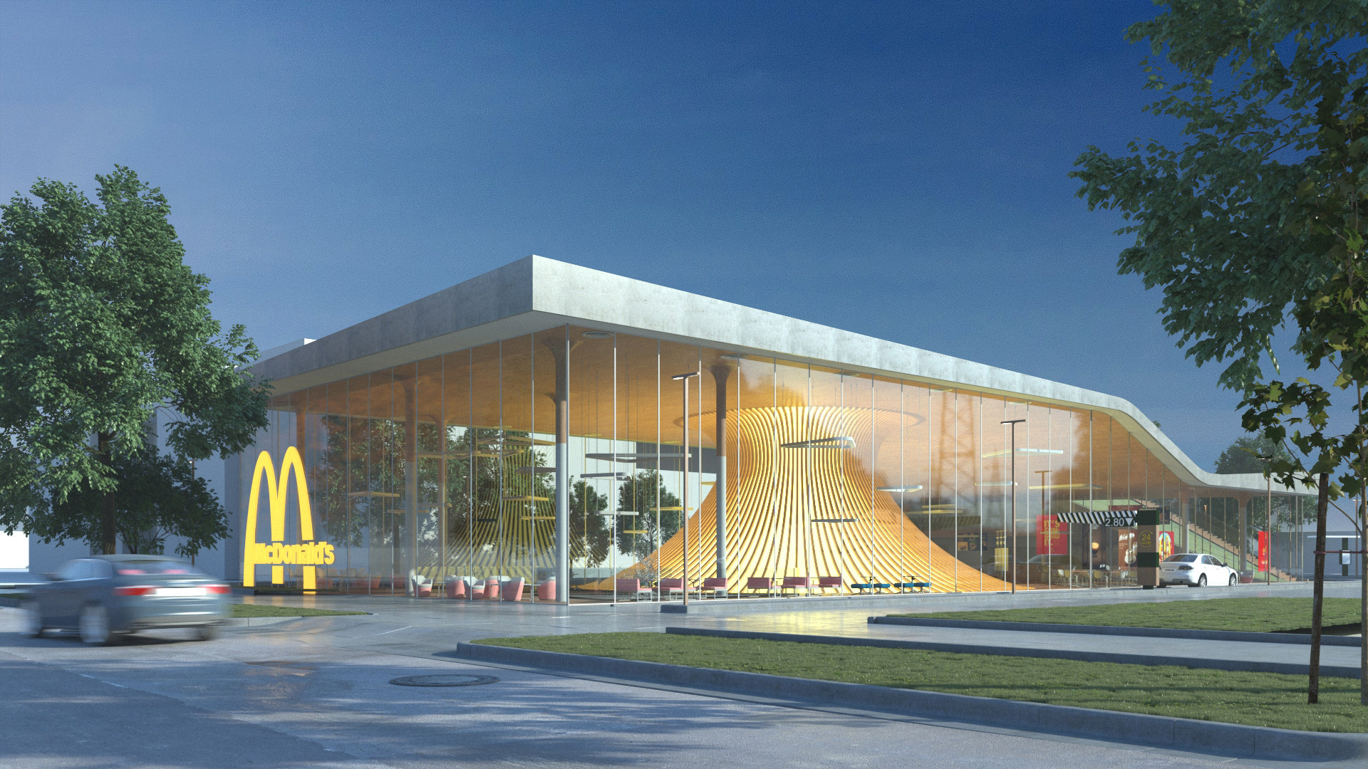 McDonalds restaurant