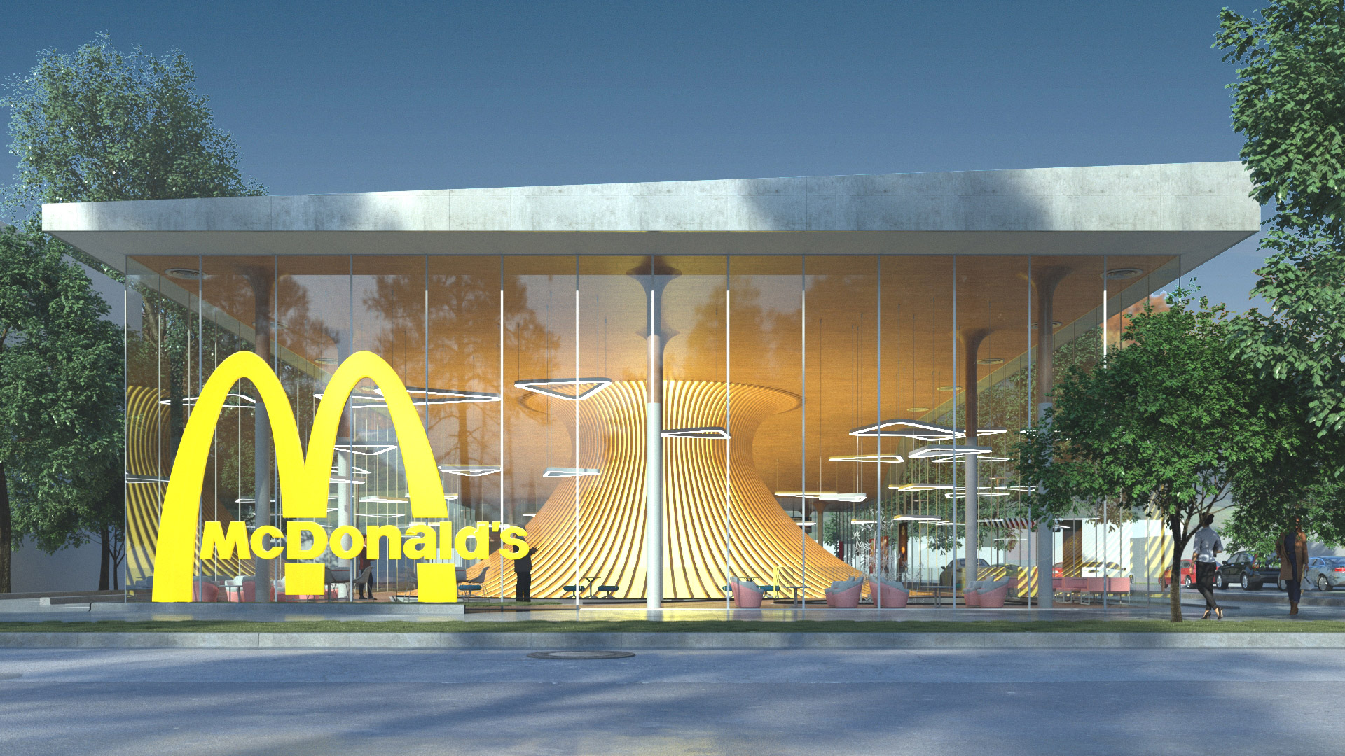 McDonalds restaurant