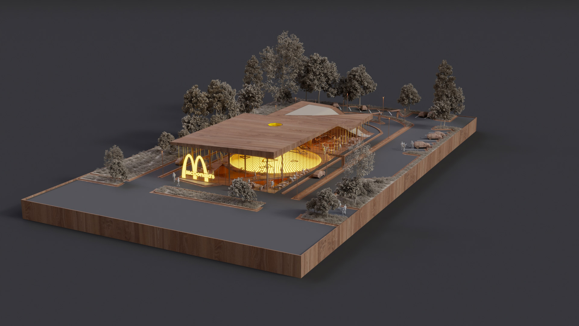 McDonalds restaurant