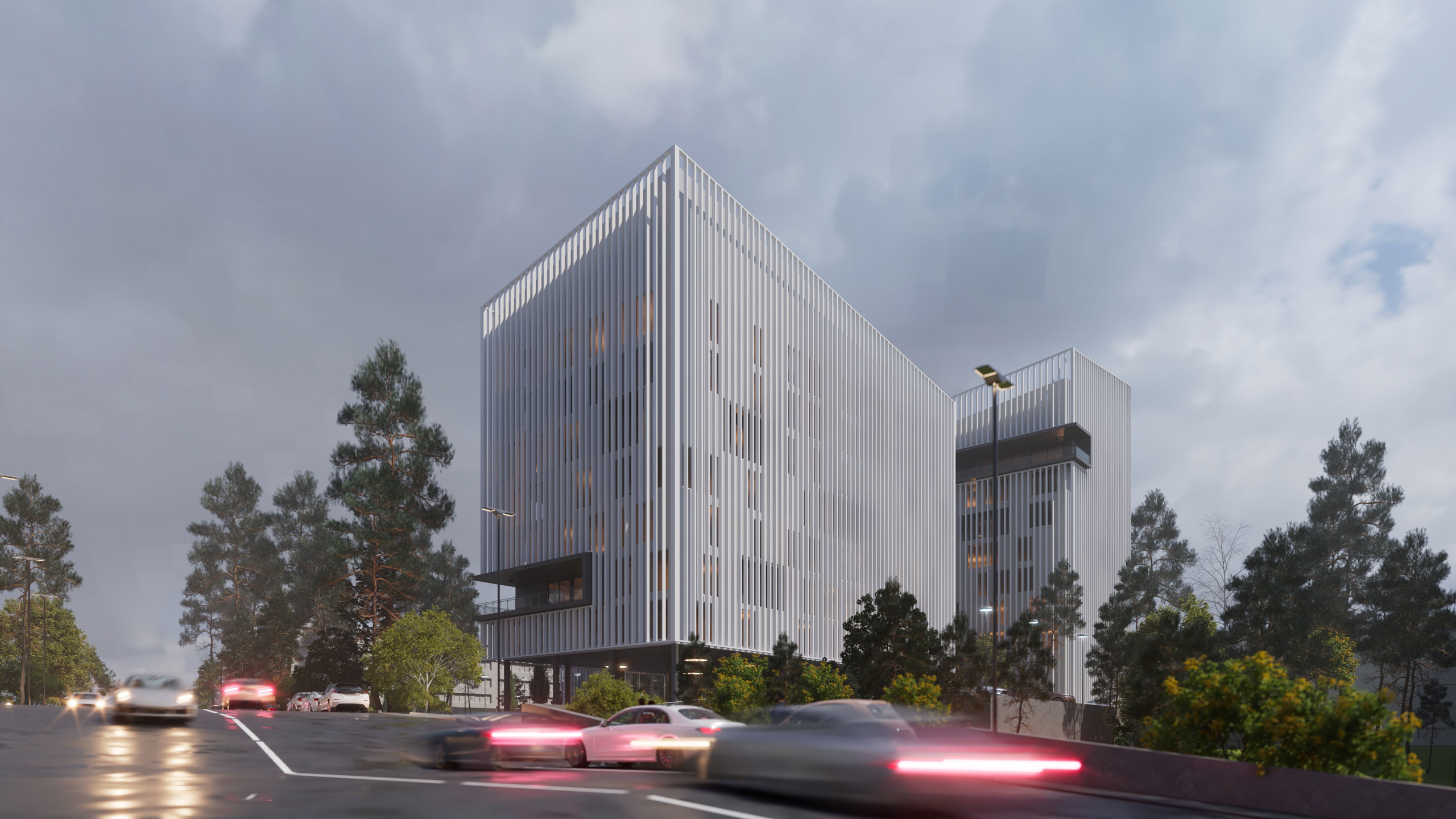 Administrative office building