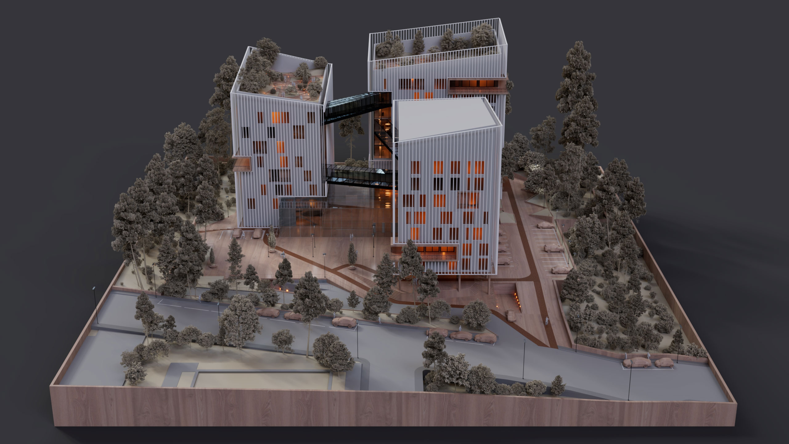 Administrative office building
