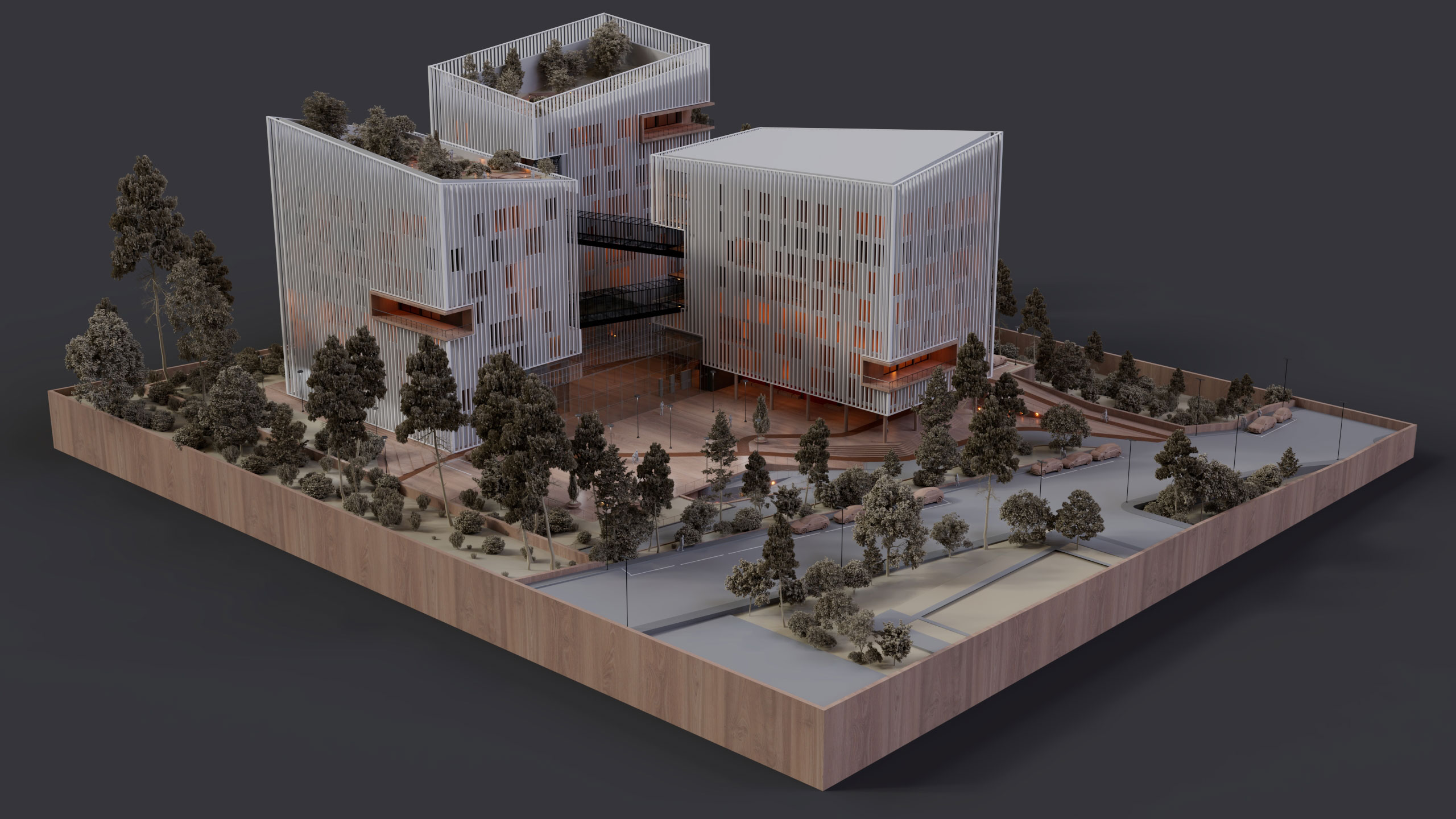 Administrative office building
