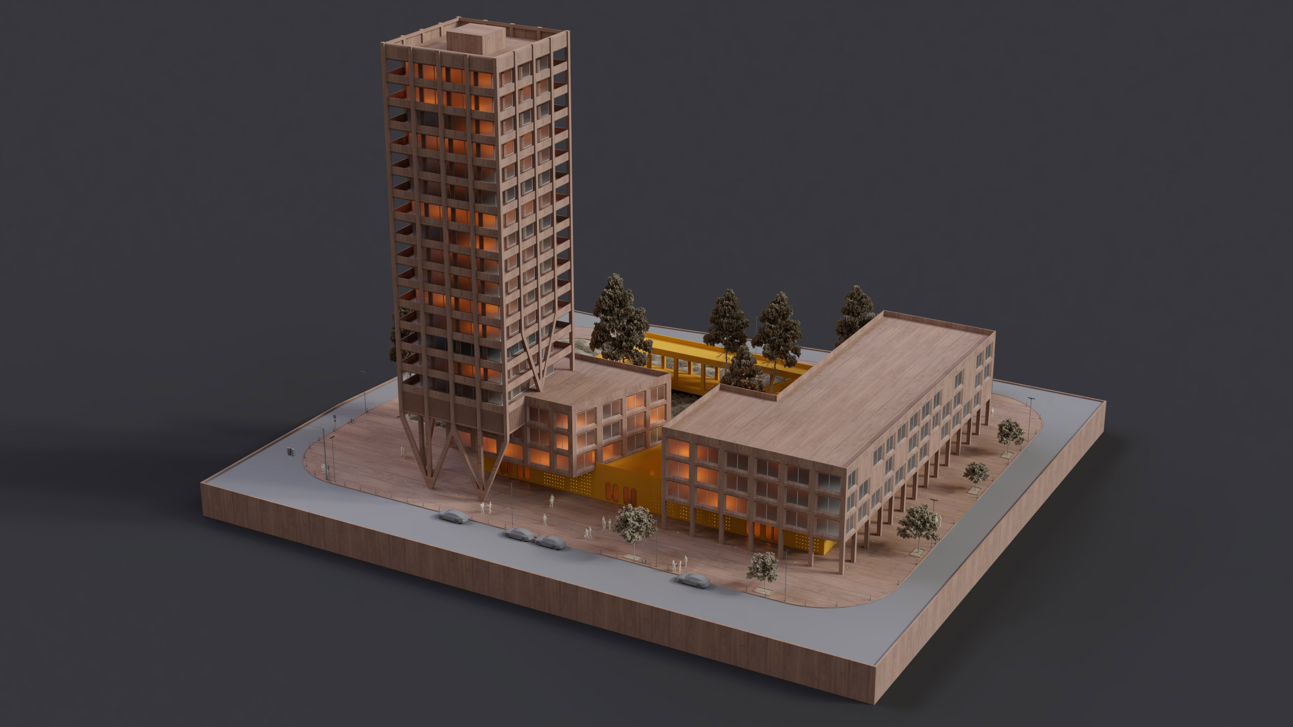 Multifunctional centre
