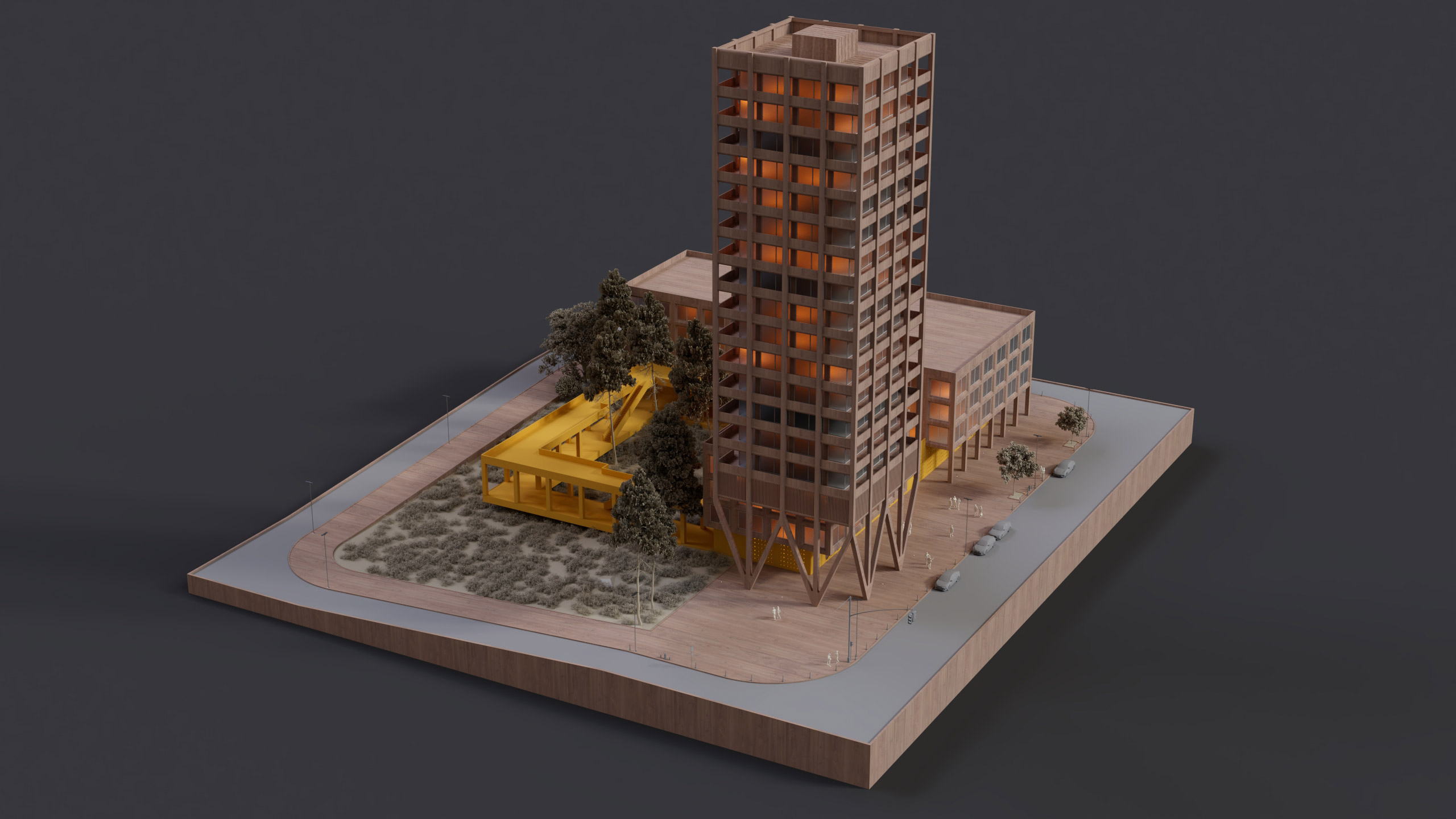 Multifunctional centre